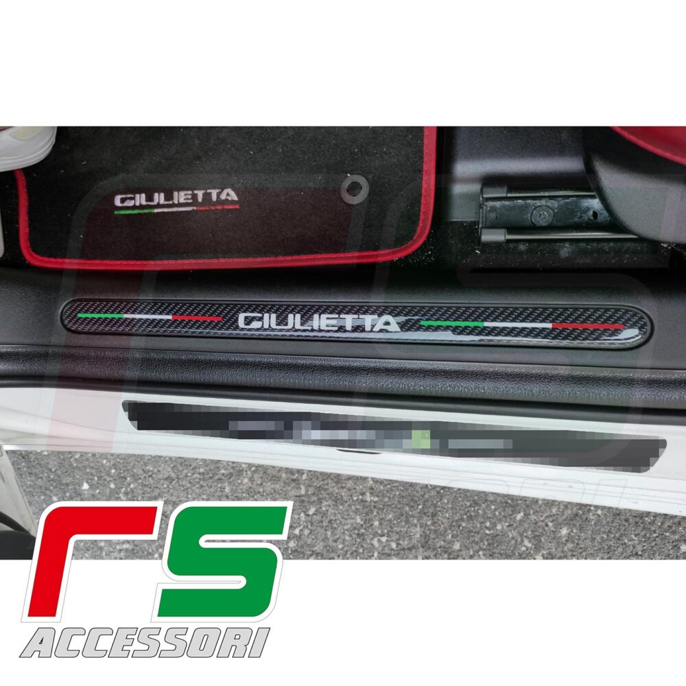 Alfa Romeo Giulietta ADHESIVES resinated door sill 