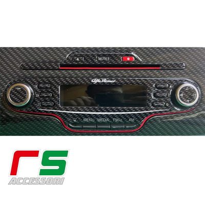 Alfa Romeo Giulietta 1a serie ADESIVI resinati stereo
