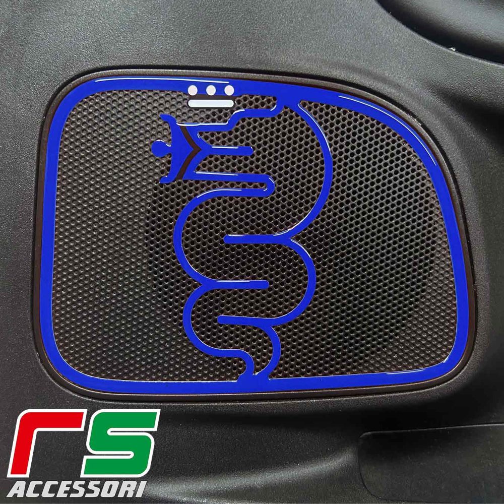 Alfa Romeo Giulietta Resin AUFKLEBER Tuningboxen Woofer – Bild 3