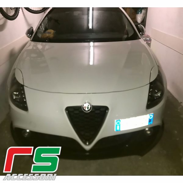 alfa romeo giulietta ADESIVI resinati palpebre fanali fari