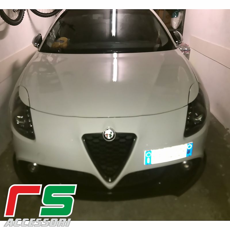 alfa romeo giulietta ADESIVI resinati palpebre fanali fari