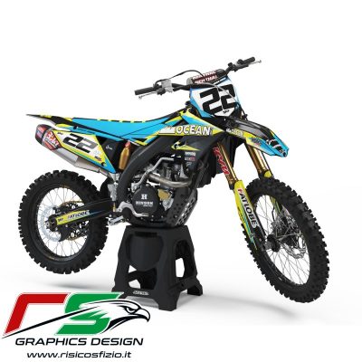 Grafiche personalizzate Suzuki RMZ OCEAN