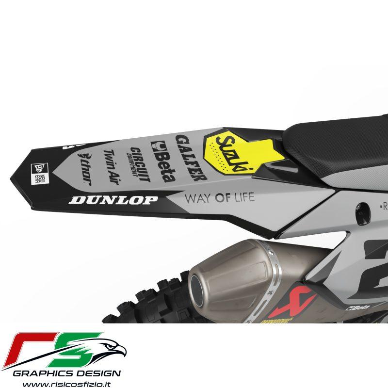 Grafiche personalizzate Suzuki RMZ REBUS - immagine 2