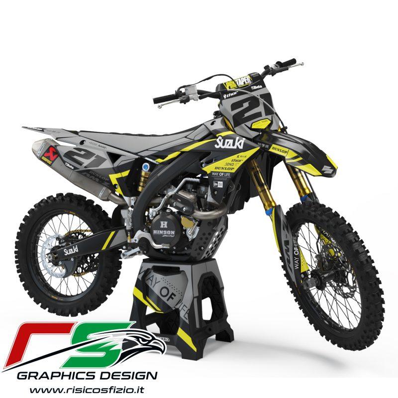 Grafiche personalizzate Suzuki RMZ REBUS