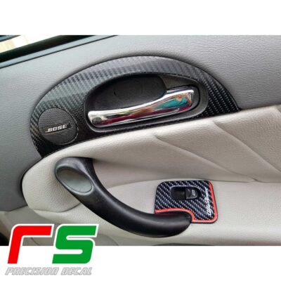 stickers Alfa Romeo 147 GT carbon look tweeter Decal handle