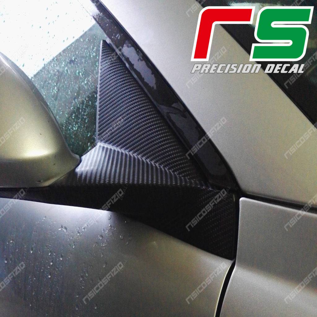 stickers Alfa Romeo Mito carbonlook holder mirror - Image 2
