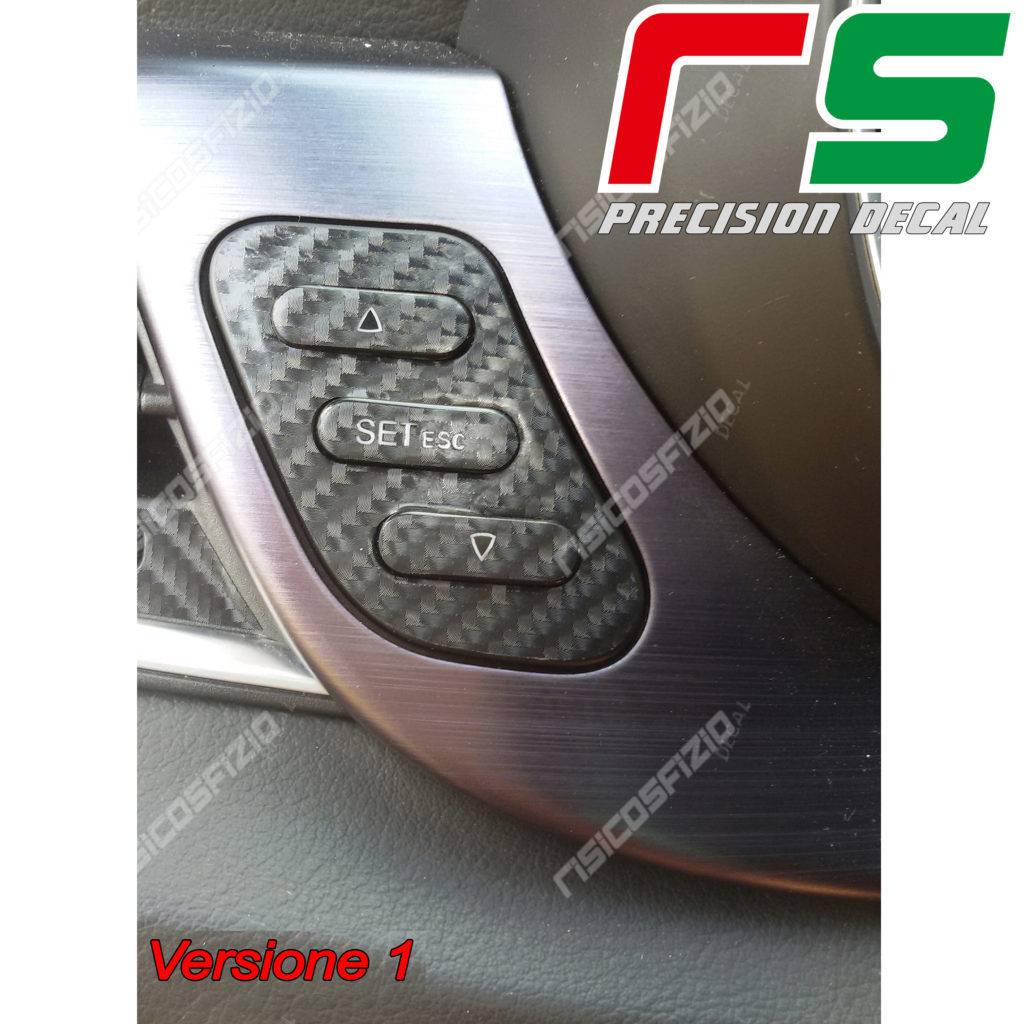 stickers Alfa Romeo Giulietta carbonlook Decal T1 headlight adjustment buttons