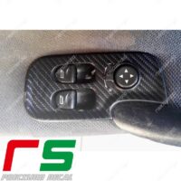 adhésifs Alfa Romeo 147 3 portes GT sticker vitres vinyle effet carbone