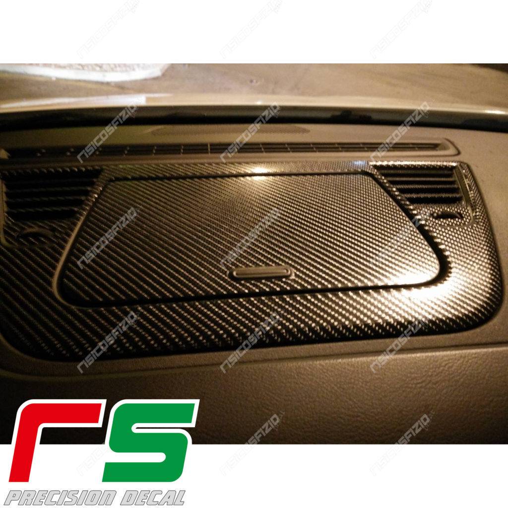 Stickers Alfa Romeo Giulietta 2017 Decal carbonlook carbon fiber dashboard drawer - Image 3