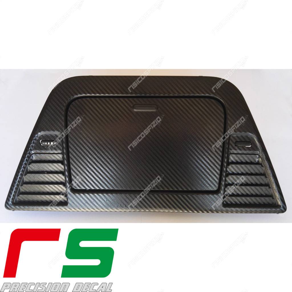 adesivi Alfa Romeo Giulietta carbonlook Decal cassetto su cruscotto - immagine 6