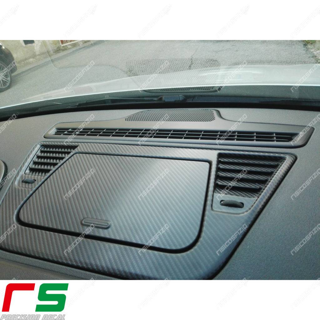 adesivi Alfa Romeo Giulietta carbonlook Decal cassetto su cruscotto - immagine 3