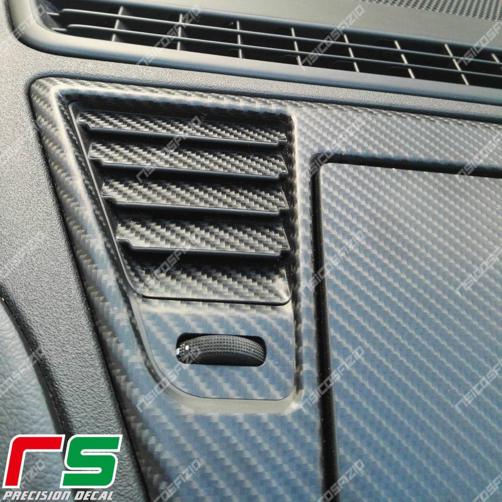 Stickers Alfa Romeo Giulietta 2017 Decal carbonlook carbon fiber dashboard drawer - Image 2