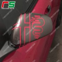adesivi Alfa Romeo Mito Giulietta 159 specchietti logo pre 2016