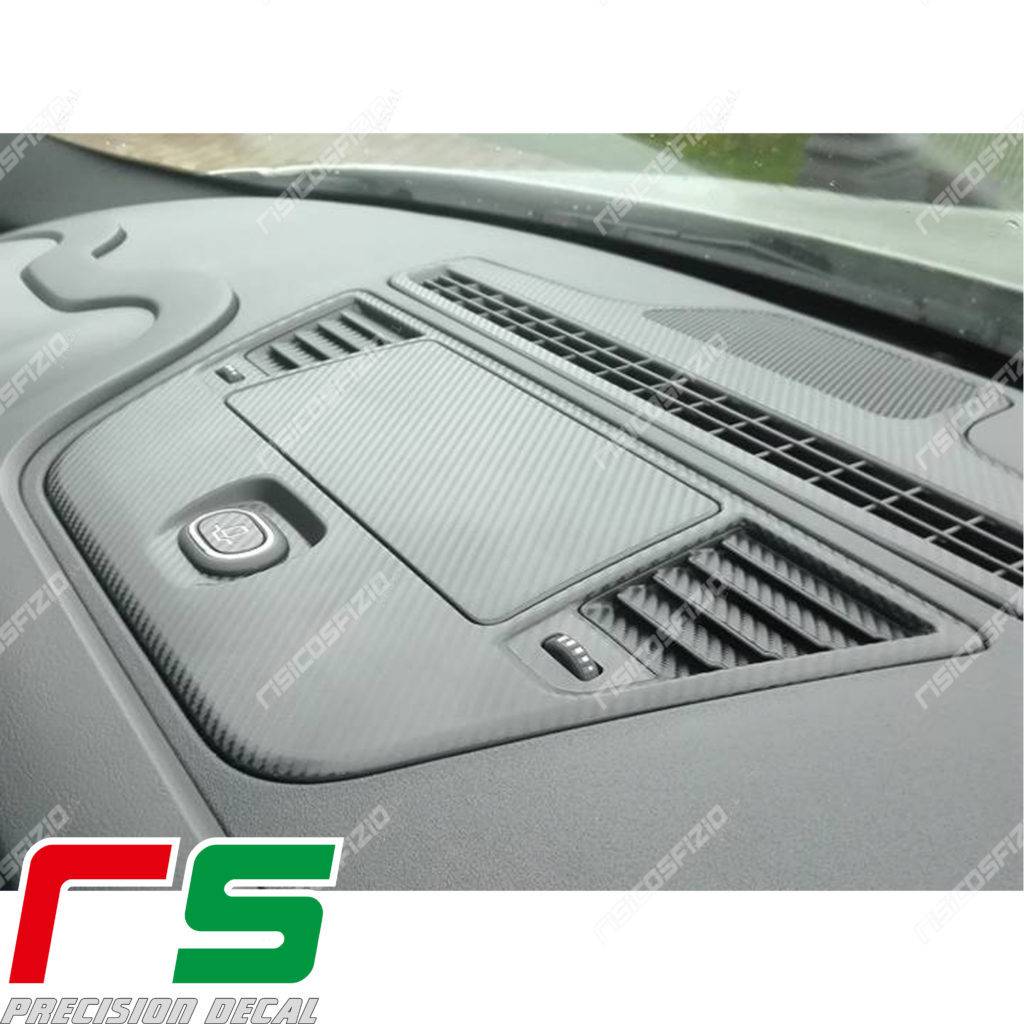 adhésifs Alfa Romeo Giulietta effet carbone sticker support de navigation tomtom