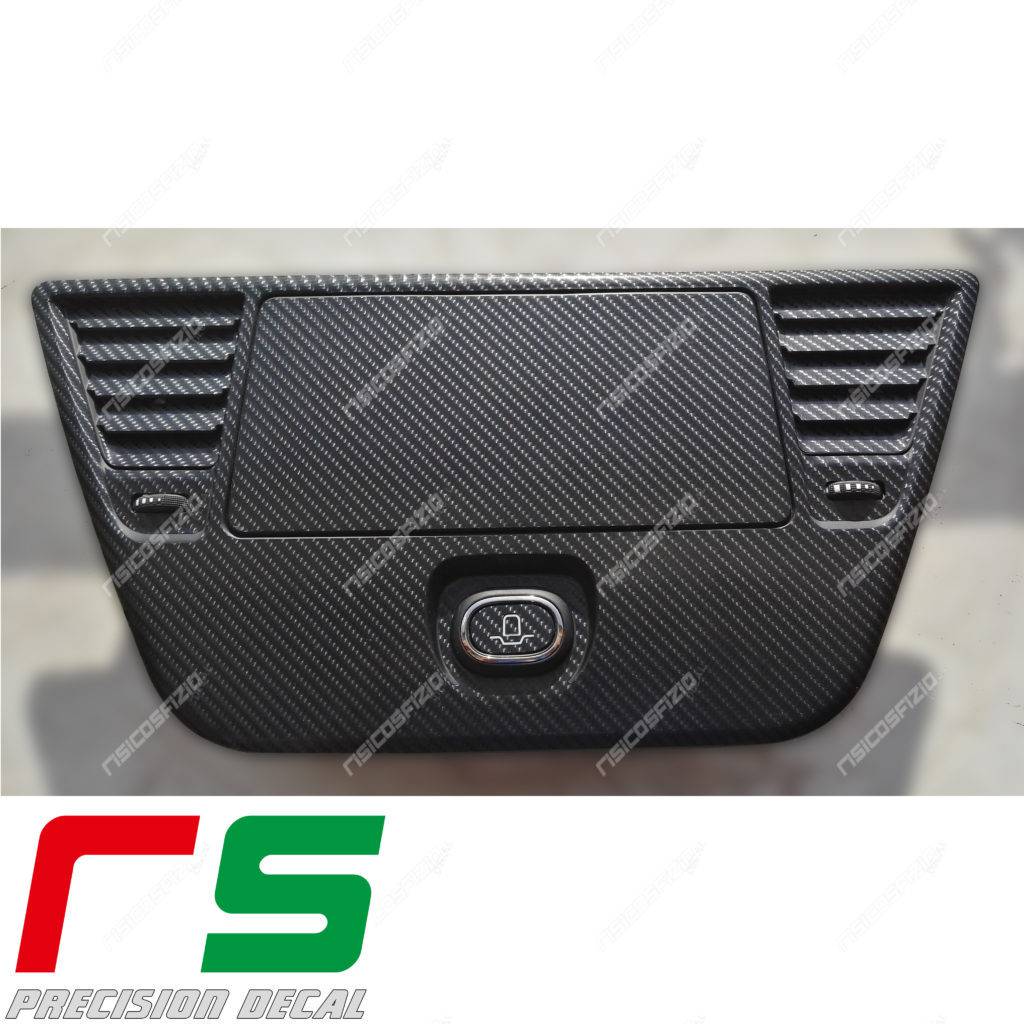adesivi Alfa Romeo Giulietta carbonlook Decal supporto navigatore tomtom - immagine 3