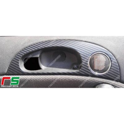 Alfa Romeo 147 GT Decal adesivi carbon look tweeter maniglia