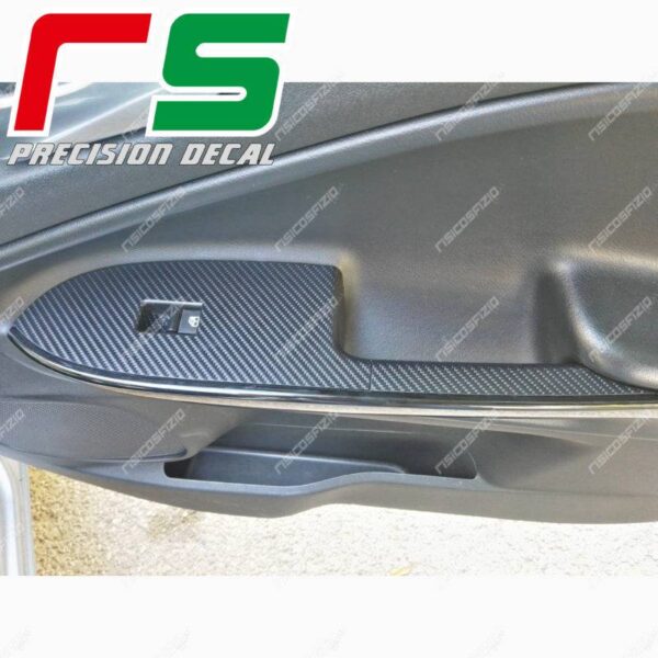 Protections De Poignées De Portes Alfa Romeo Giulietta - Style Carbone, Autocollants De Tuning Faciles à Poser