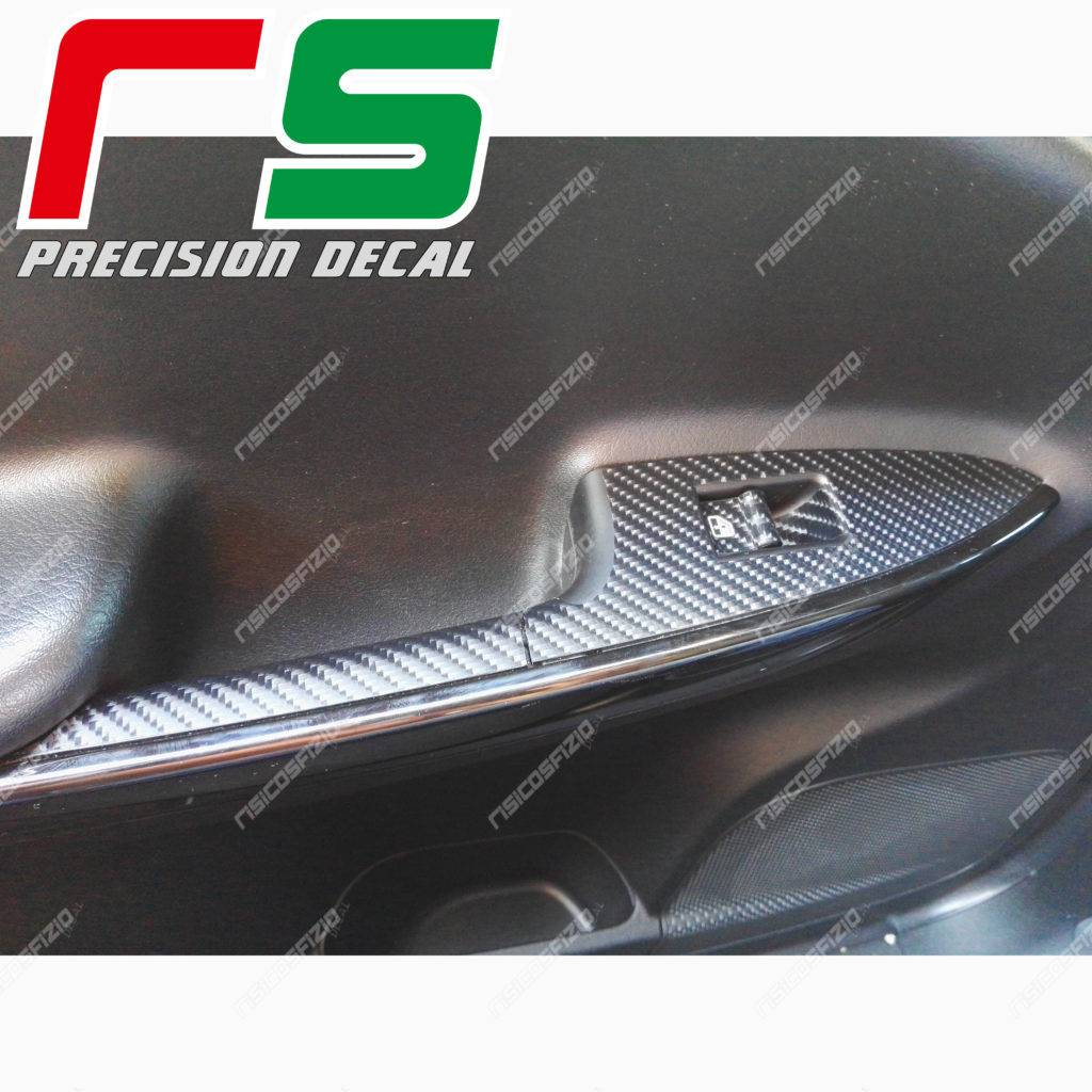 stickers Alfa Romeo Giulietta Decal carbonlook island window regulators long - Image 6