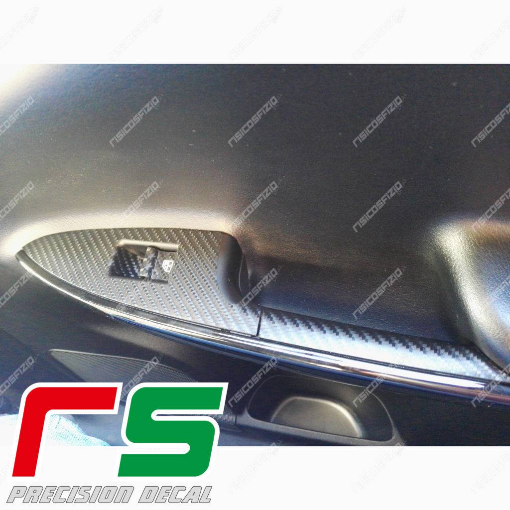 stickers Alfa Romeo Giulietta Decal carbonlook island window regulators long - Image 4