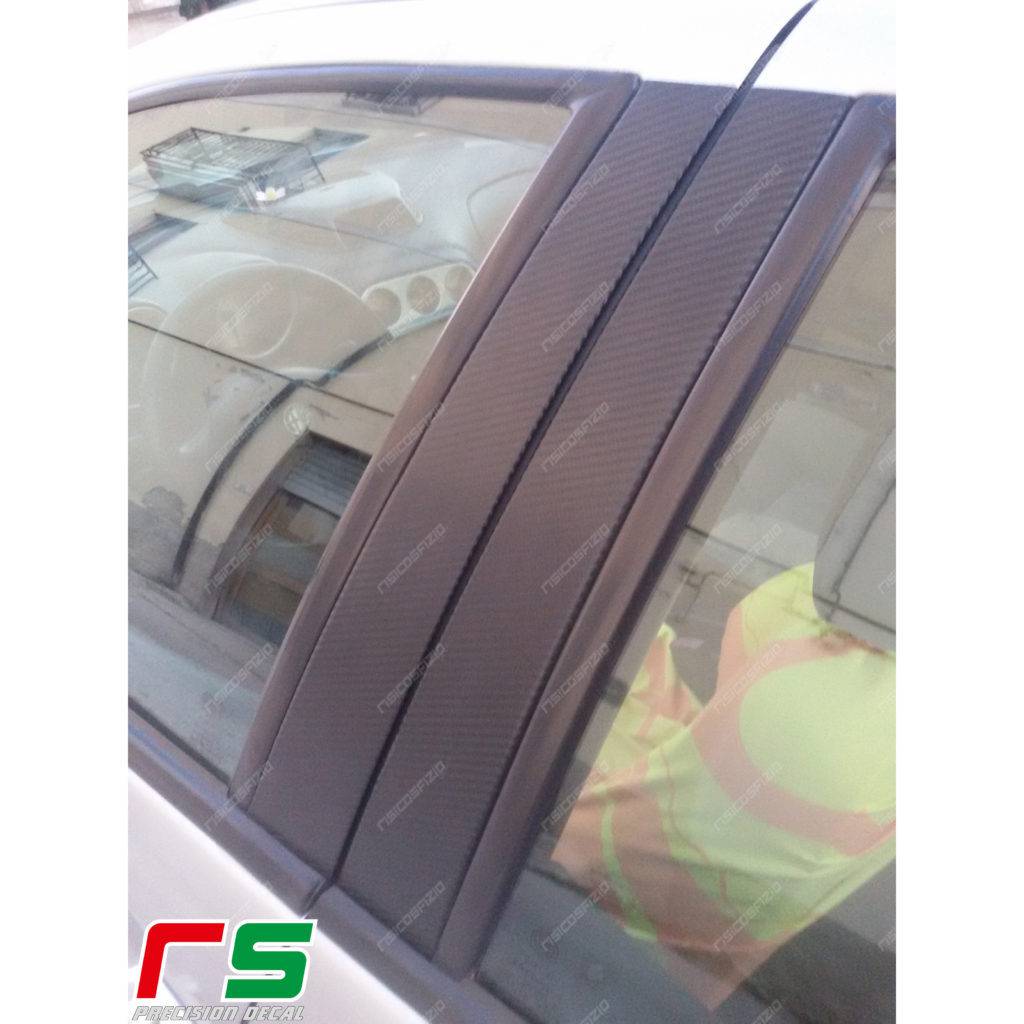 Stickers Alfa Romeo 156 carbonlook goal posts in carbon vinyl - Image 3
