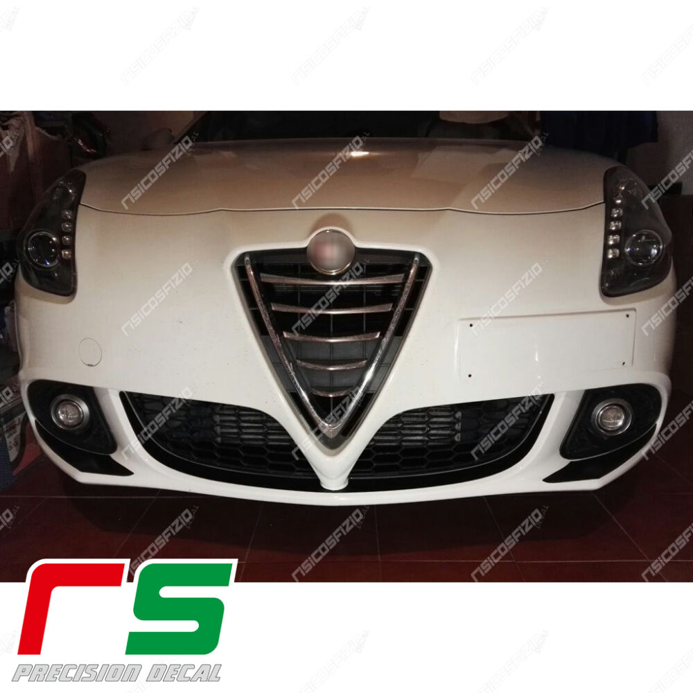 stickers Alfa Romeo Giulietta carbonlook Decal front bumper inserts