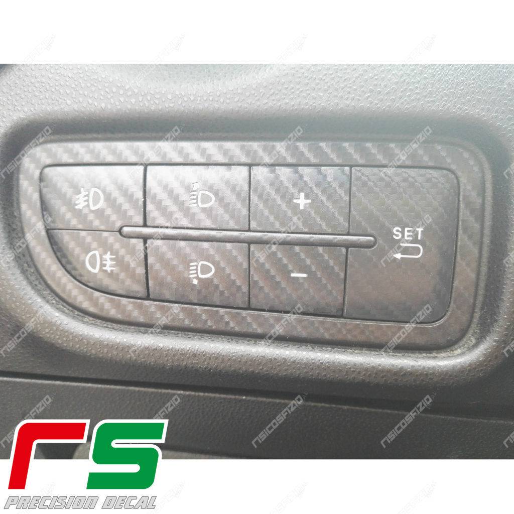stickers Alfa Romeo Mito 2014 Decal carbonlook carbon vinyl menu keyboard