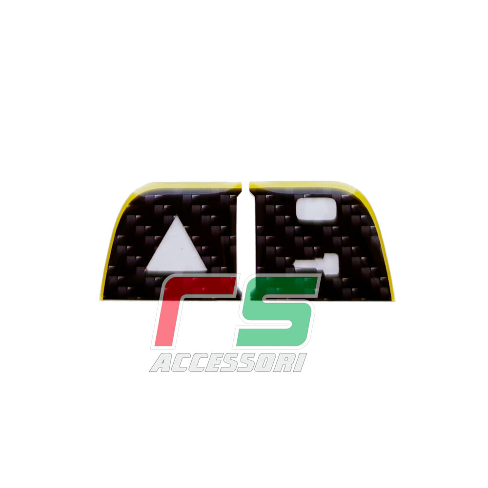 alfa romeo mito ADESIVI resinati decal carbonlook hazard chiusura - immagine 4