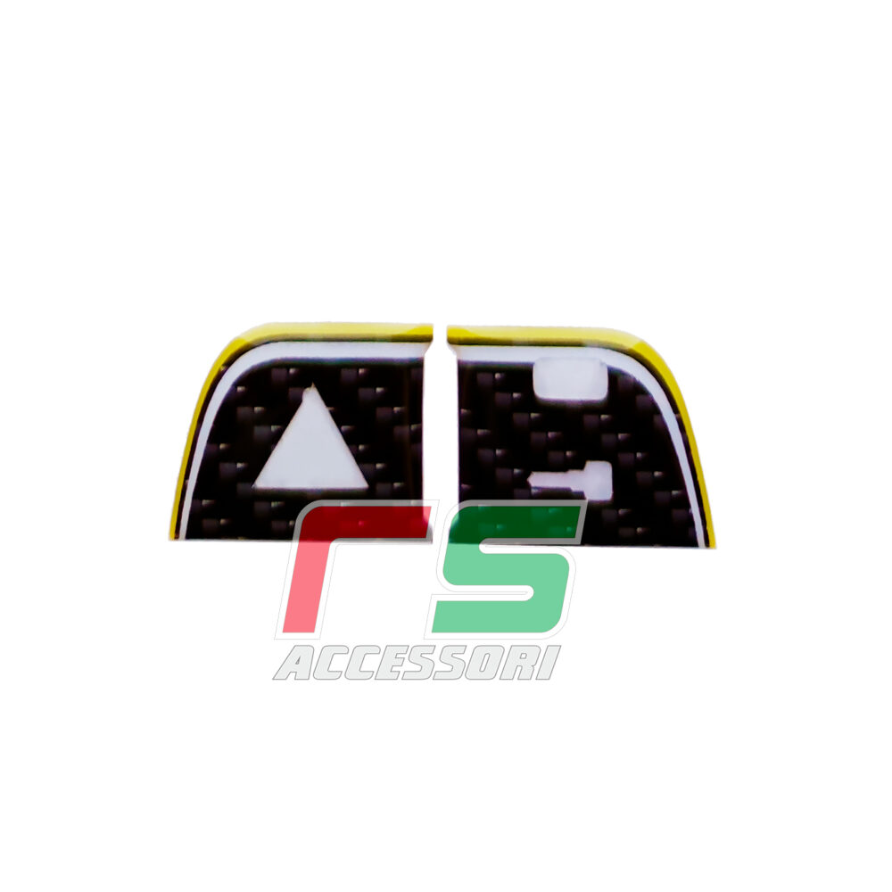 alfa romeo mito ADESIVI resinati decal carbonlook hazard chiusura - immagine 5
