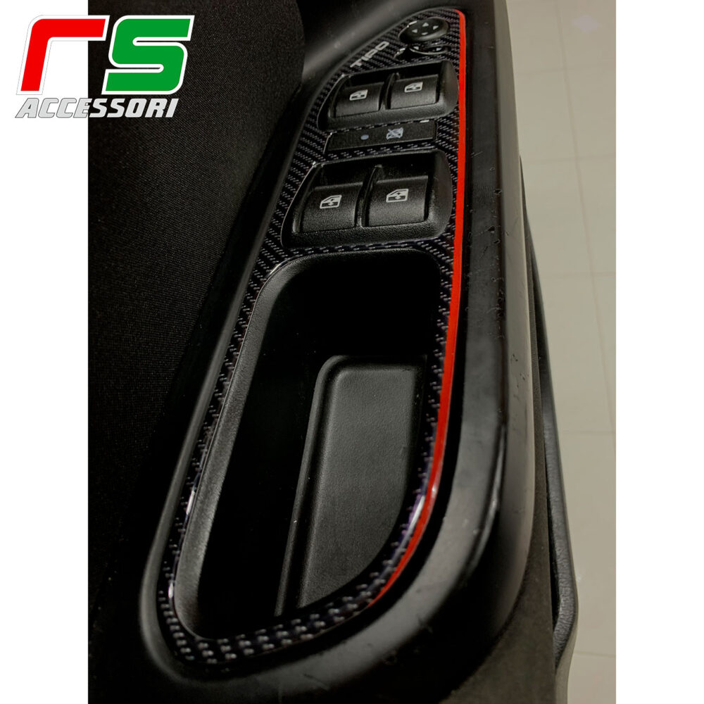 fiat tipo adesivi resinati pulsantiera alzacristalli tuning - immagine 4