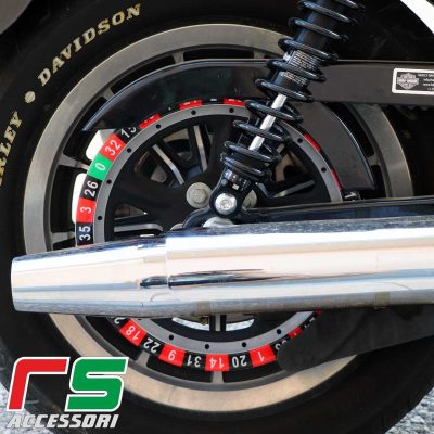 harley davidson sportster 883 1200 adesivo resinato puleggia trasmissione