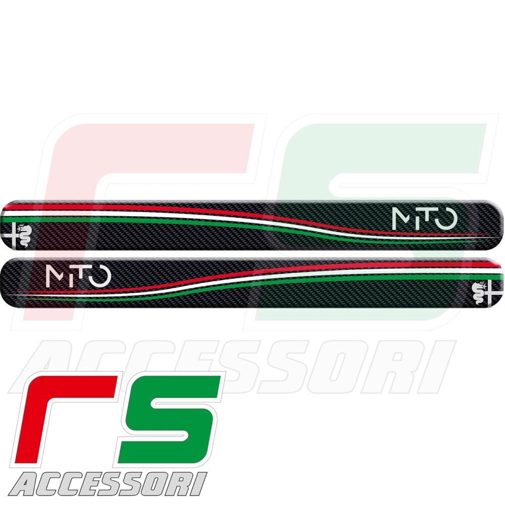 Alfa Romeo Mito ADHESIVES harzbeschichtete Einstiegsleiste – Bild 10