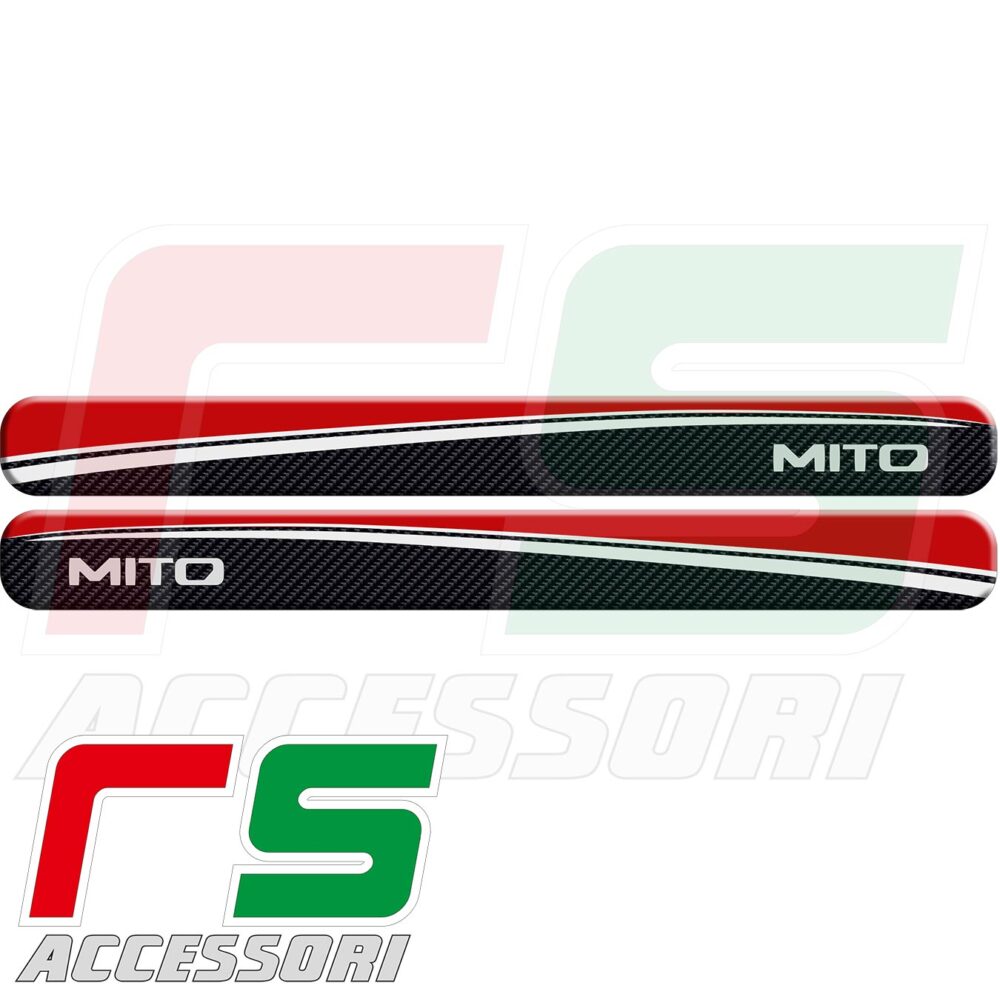 Alfa Romeo Mito ADHESIVES harzbeschichtete Einstiegsleiste – Bild 6