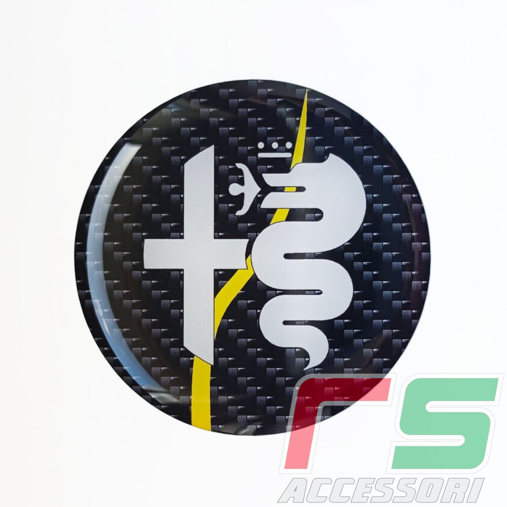 alfa giulietta mito adesivi resinati inserto manopola sedile - immagine 7