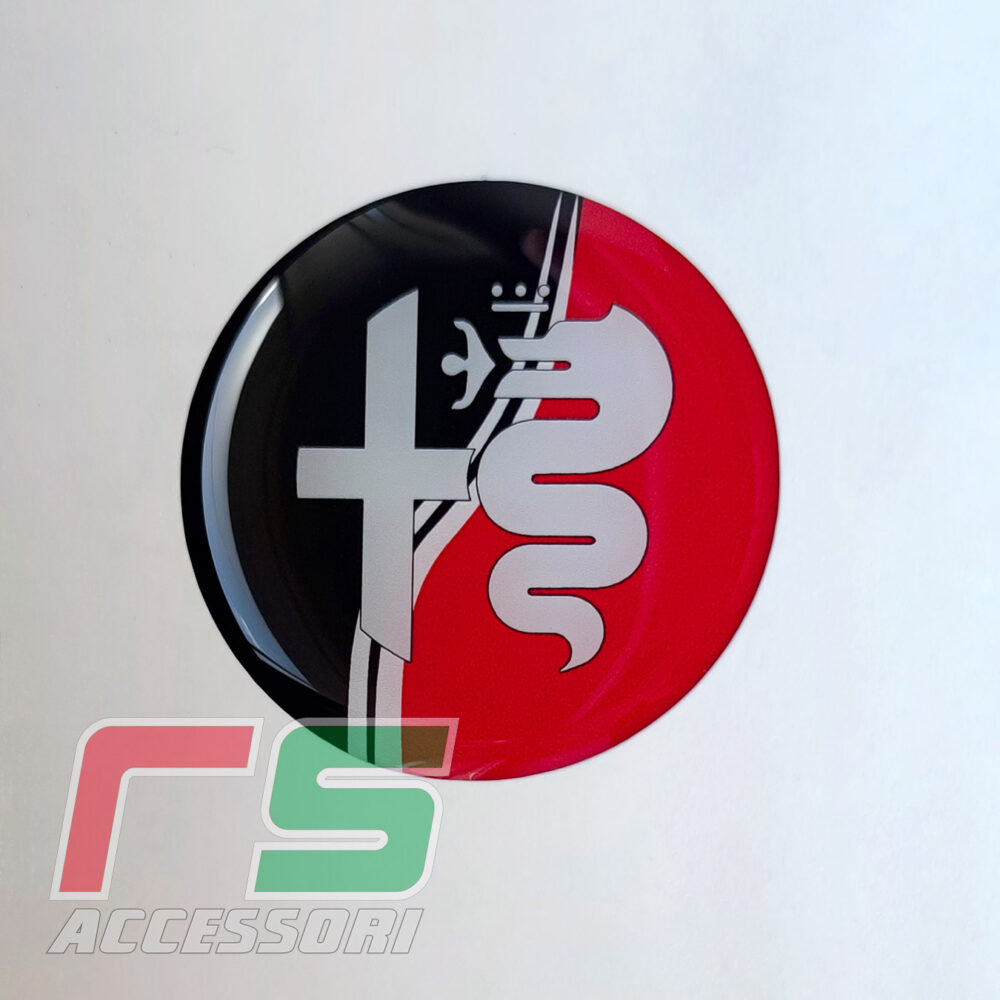 alfa giulietta mito adesivi resinati inserto manopola sedile - immagine 5