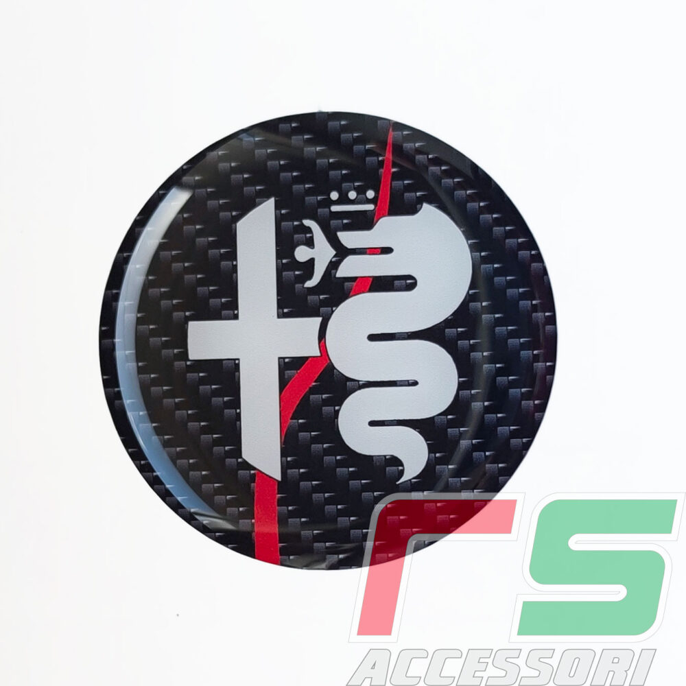 alfa giulietta mito adesivi resinati inserto manopola sedile - immagine 6