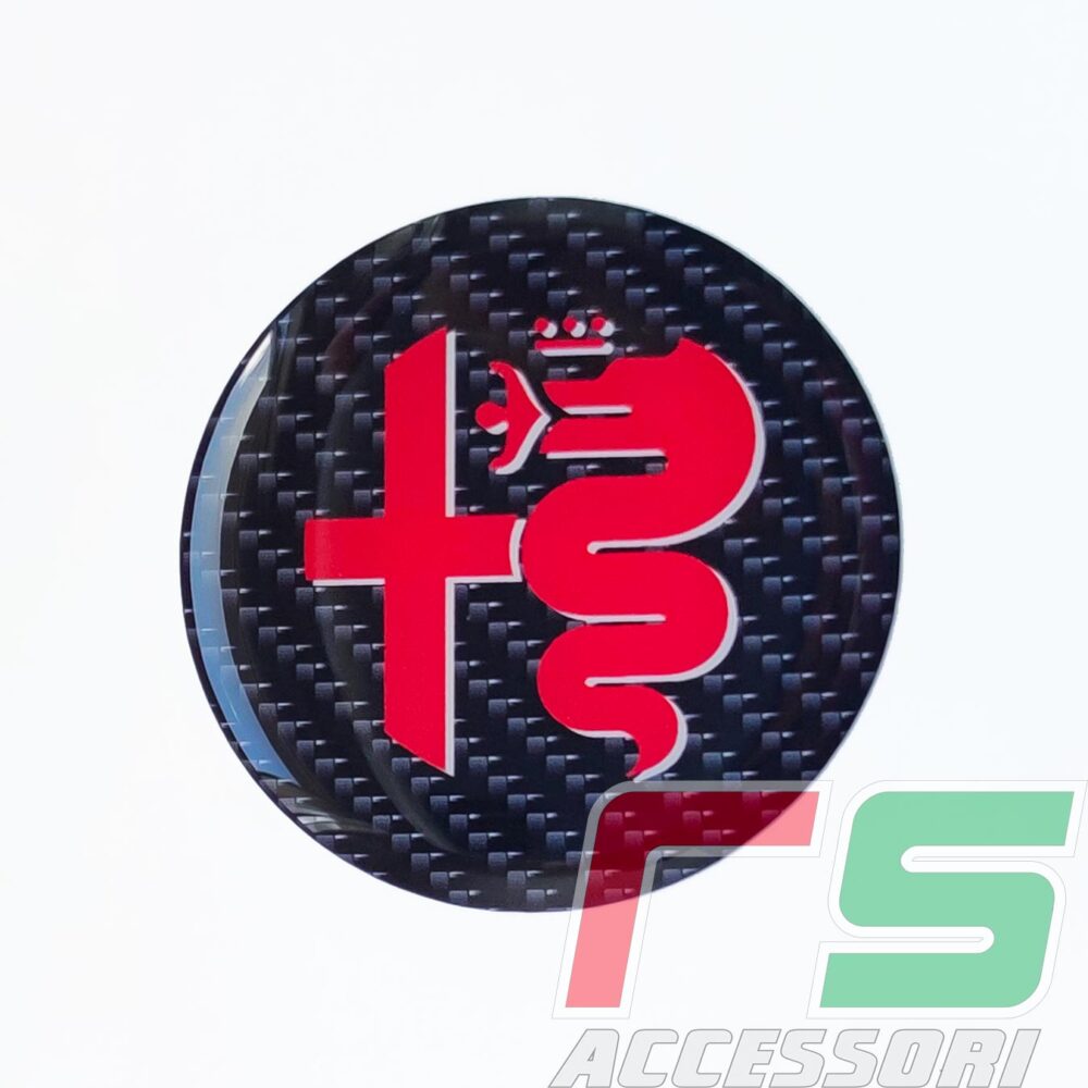 alfa giulietta mito adesivi resinati inserto manopola sedile - immagine 3