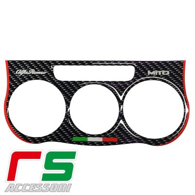 Alfa Mito ADESIVI resinati climatizzatore manuale carbonlook