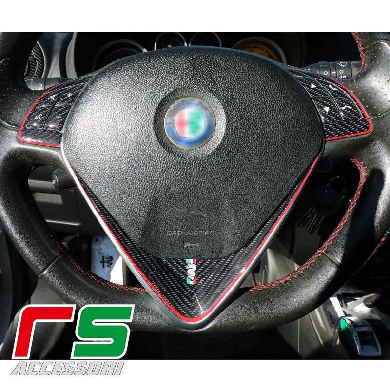 alfa giulietta mito ADESIVI kit volante 2014 resinati - immagine 8