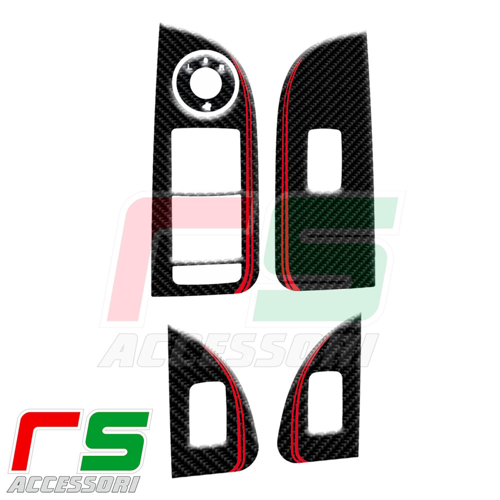 Alfa Romeo Giulia RESIN stickers for window regulators  - Image 5