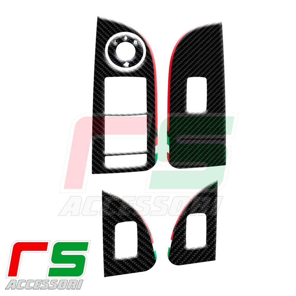 Alfa Romeo Giulia RESIN stickers for window regulators  - Image 7