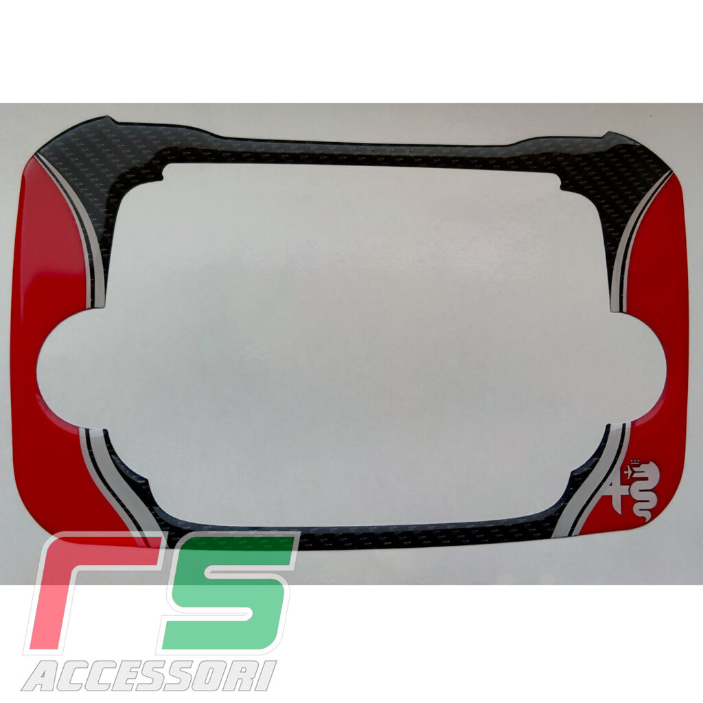 alfa romeo Giulietta AUFKLEBER Rahmen uconnect Stereo-Aufkleber 