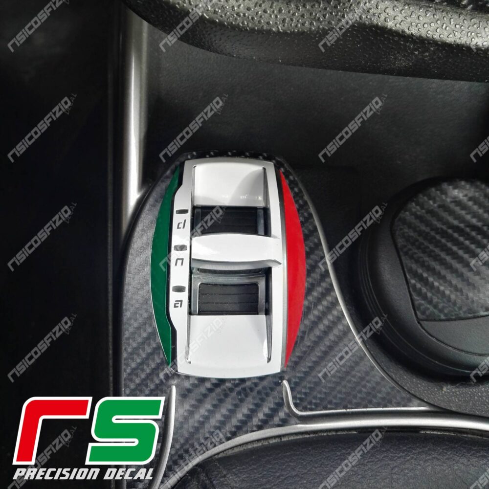 stickers Alfa Romeo mito decal Italian tricolor DNA carbon look