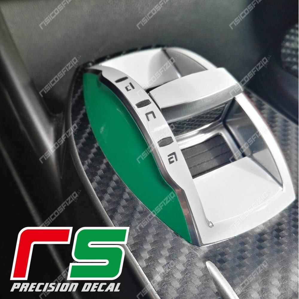 stickers Alfa Romeo mito decal Italian tricolor DNA carbon look - Image 2