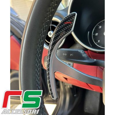 Alfa Romeo Giulia Stelvio Tonale adhesives resin-coated paddle automatic change