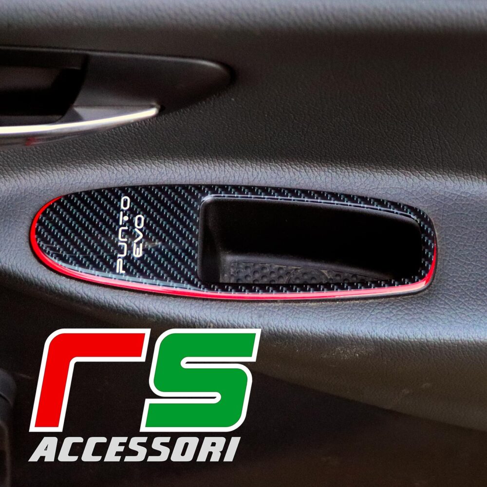 Fiat Grande Punto evo resin stickers for window regulator  - Image 6