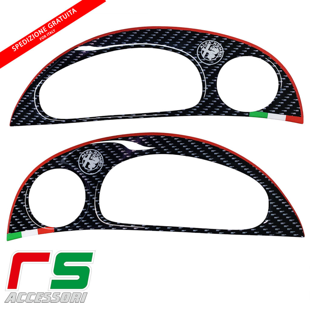 alfa romeo 147 resin stickers and GT tweeter frames 