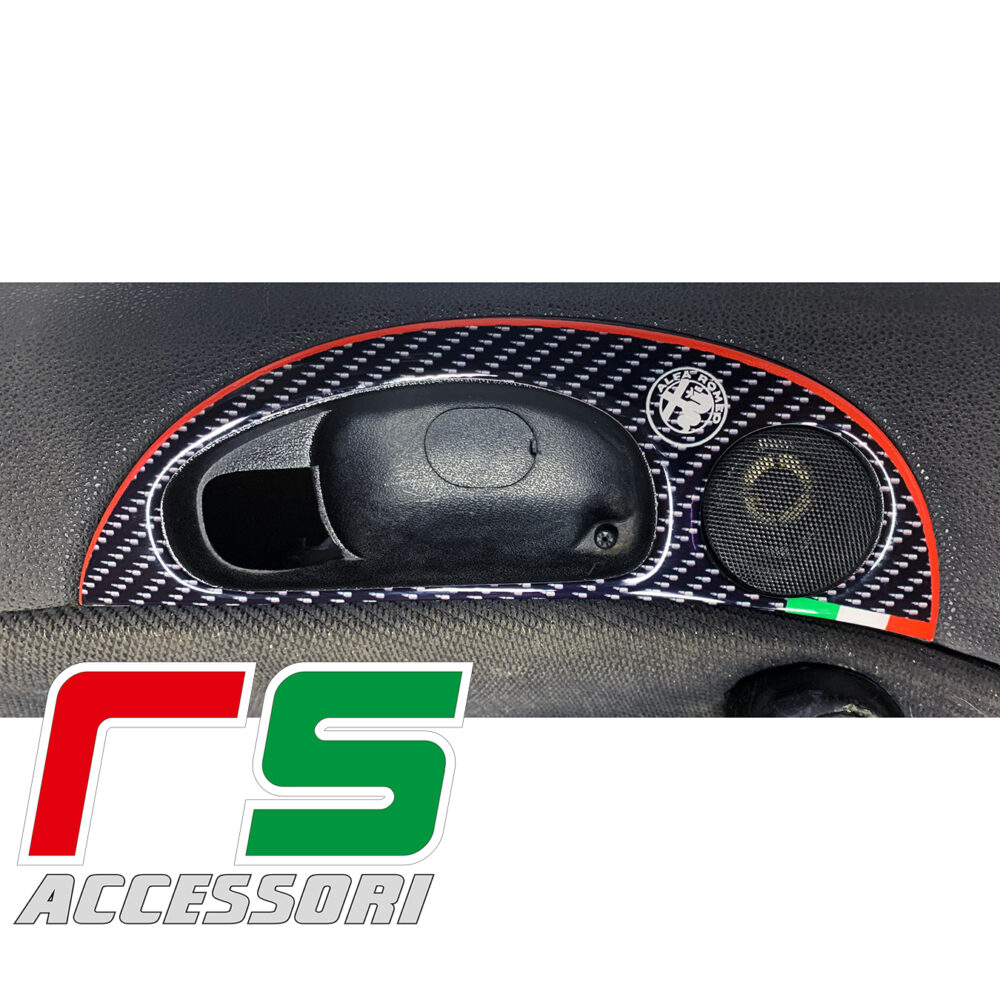 adesivi resinati alfa romeo 147 e GT cornici tweeter - immagine 9