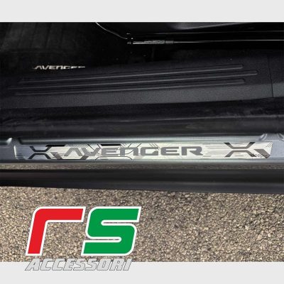 Jeep Avenger ADESIVI resinati battitacco sottoporte 4 porte