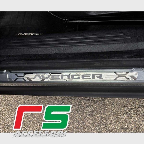 Jeep Avenger ADESIVI resinati battitacco sottoporte 4 porte