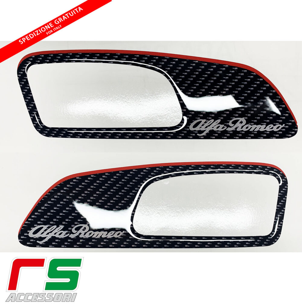 alfa romeo 159 door molded resin stickers